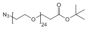 Picture of N<sub>3</sub>-PEG<sub>24</sub>-CH<sub>2</sub>CH<sub>2</sub>COO<sup>t</sup>Bu