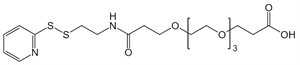 Picture of SPDP-PEG<sub>3</sub>-CH<sub>2</sub>CH<sub>2</sub>COOH
