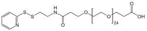 Picture of SPDP-PEG<sub>24</sub>-CH<sub>2</sub>CH<sub>2</sub>COOH