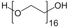 Picture of HO-PEG<sub>16</sub>-OH