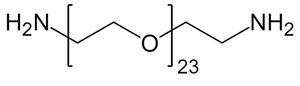 Picture of H<sub>2</sub>N-PEG<sub>23</sub>-CH<sub>2</sub>CH<sub>2</sub>NH<sub>2</sub>