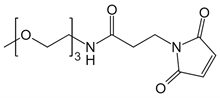 Picture of mPEG<sub>3</sub>-NH-Mal