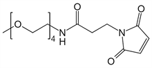 Picture of mPEG<sub>4</sub>-NH-Mal