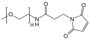 Picture of mPEG<sub>36</sub>-NH-Mal