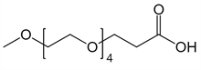 Picture of mPEG<sub>4</sub>-CH<sub>2</sub>CH<sub>2</sub>COOH