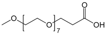 Picture of mPEG<sub>7</sub>-CH<sub>2</sub>CH<sub>2</sub>COOH
