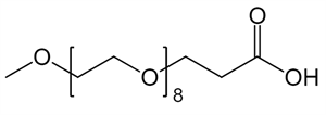 Picture of mPEG<sub>8</sub>-CH<sub>2</sub>CH<sub>2</sub>COOH