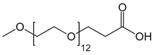 Picture of mPEG<sub>12</sub>-CH<sub>2</sub>CH<sub>2</sub>COOH