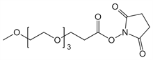 Picture of mPEG<sub>3</sub>-CH<sub>2</sub>CH<sub>2</sub>COONHS Ester