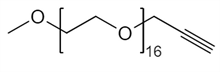 Picture of mPEG<sub>16</sub>-CH<sub>2</sub>C≡CH