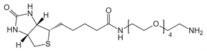 Picture of (+)-Biotin-PEG<sub>4</sub>-CH<sub>2</sub>CH<sub>2</sub>NH<sub>2</sub>