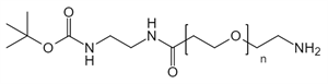Picture of Boc-NH-PEG-NH<sub>2</sub>