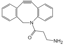 Picture of DBCO-(CH<sub>2</sub>)<sub>2</sub>-NH<sub>2</sub><sup>.</sup>TFA